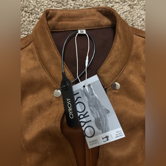 Oyrosy Leopard Tassel Dress Size Medium - Picture 5 of 5